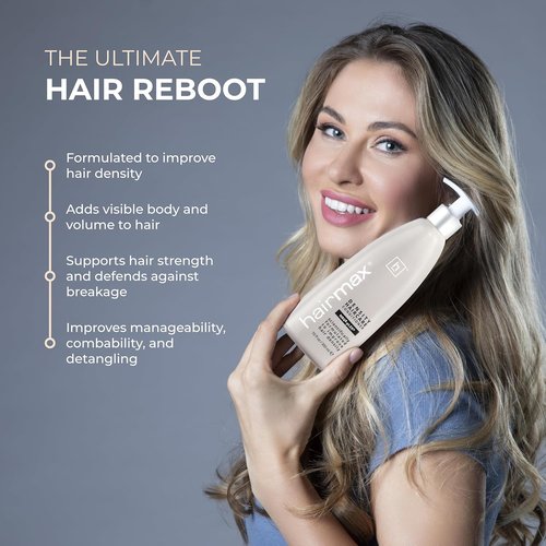 Hairmax Density Conditioner - Hydrates & Strengthens Thinning Hair for Men & Women | 10 fl oz