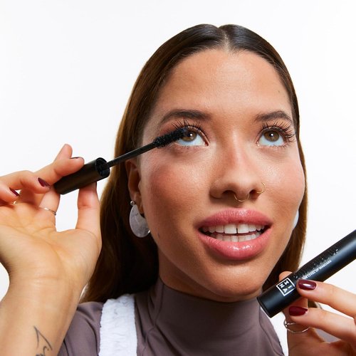 3INA The 24H Level Up Mascara - Intense Black Volume & Length with Hourglass Brush - Vegan & Cruelty-Free | 0.27 oz