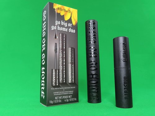 KVD Vegan Beauty Go Big or Go Home Mascara Set - Volumizing & Lengthening Formula | Black