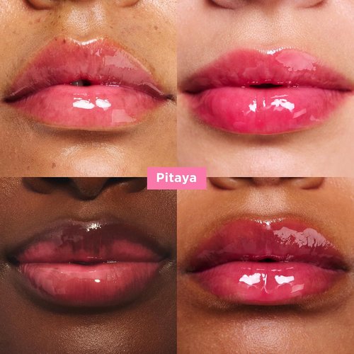 Clarins Lip Oil & Lip Balm Bundle - 04 Pitaya & 02 Pitaya | Sheer, High Shine & Hydrating Peptides