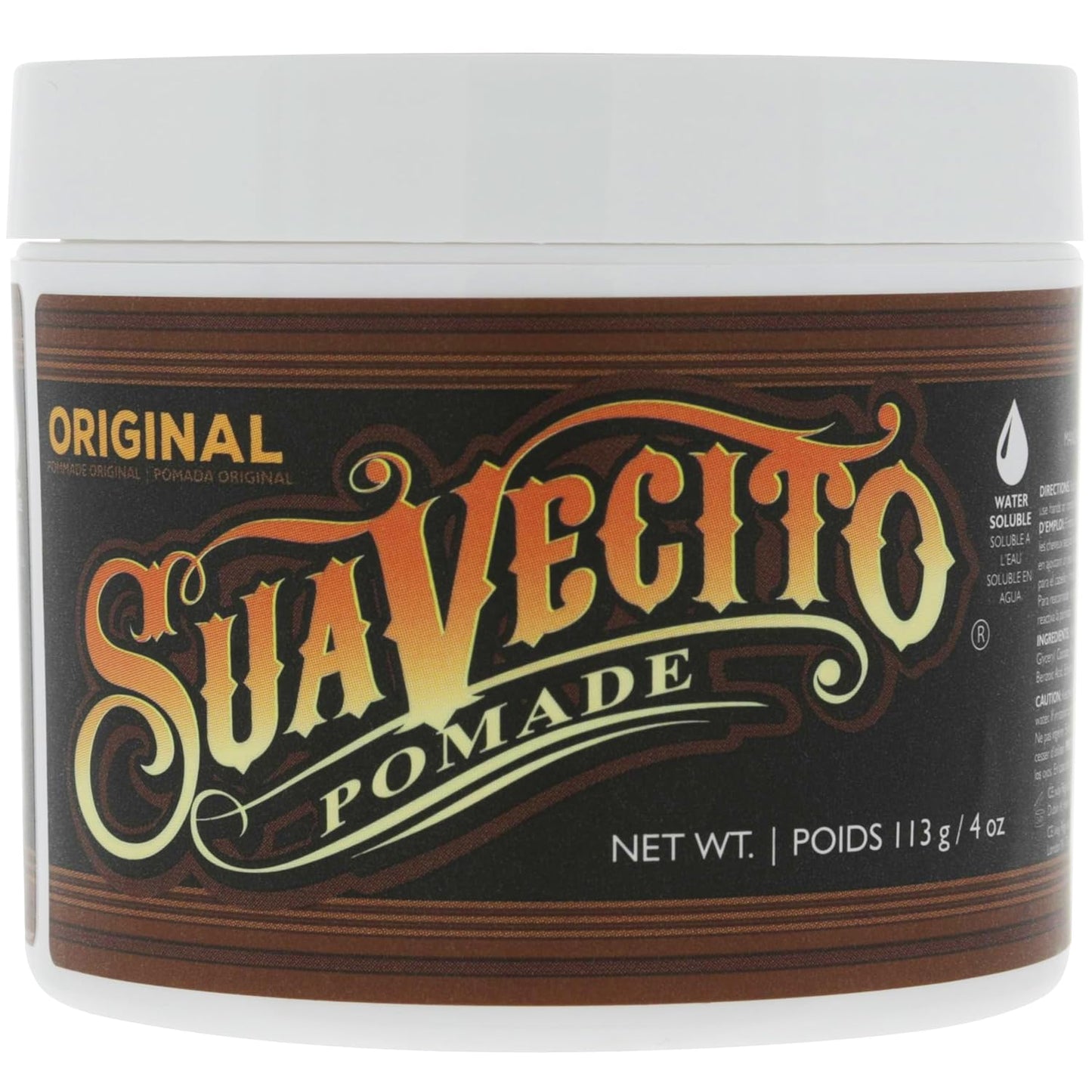 Suavecito Pomade Variety Pack - All-Day Hold for Any Hair Style | Includes OG, Firme, Matte & Clay