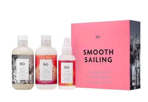 R+Co Bel Air Smoothing Shampoo - Anti-Oxidant Complex for Frizz-Free, Hydrated Hair | Sulfate-Free, Vegan
