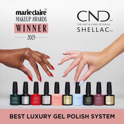 CND Shellac Gel Nail Polish - Long-Lasting Base Coat for Perfect Manicures | 15ml