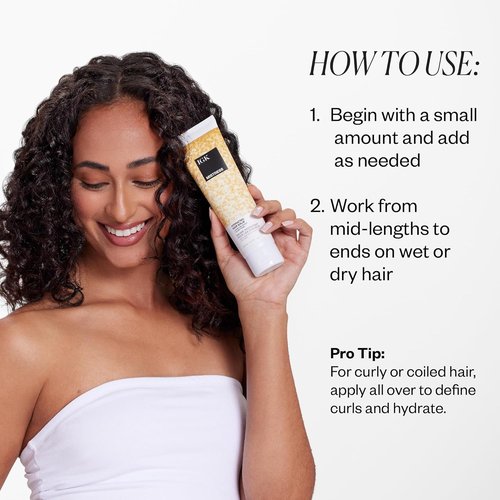 IGK Mistress Hydrating Hair Balm - Leave-In Conditioner & Smoothing Cream for Frizz Control | Vegan Coconut Oil Treatment