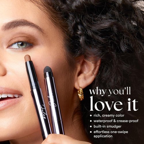 Julep Eyeshadow 101 Cream-to-Powder Waterproof Shadow Stick - Rose Shimmer | Long-Lasting, Crease-Proof Formula