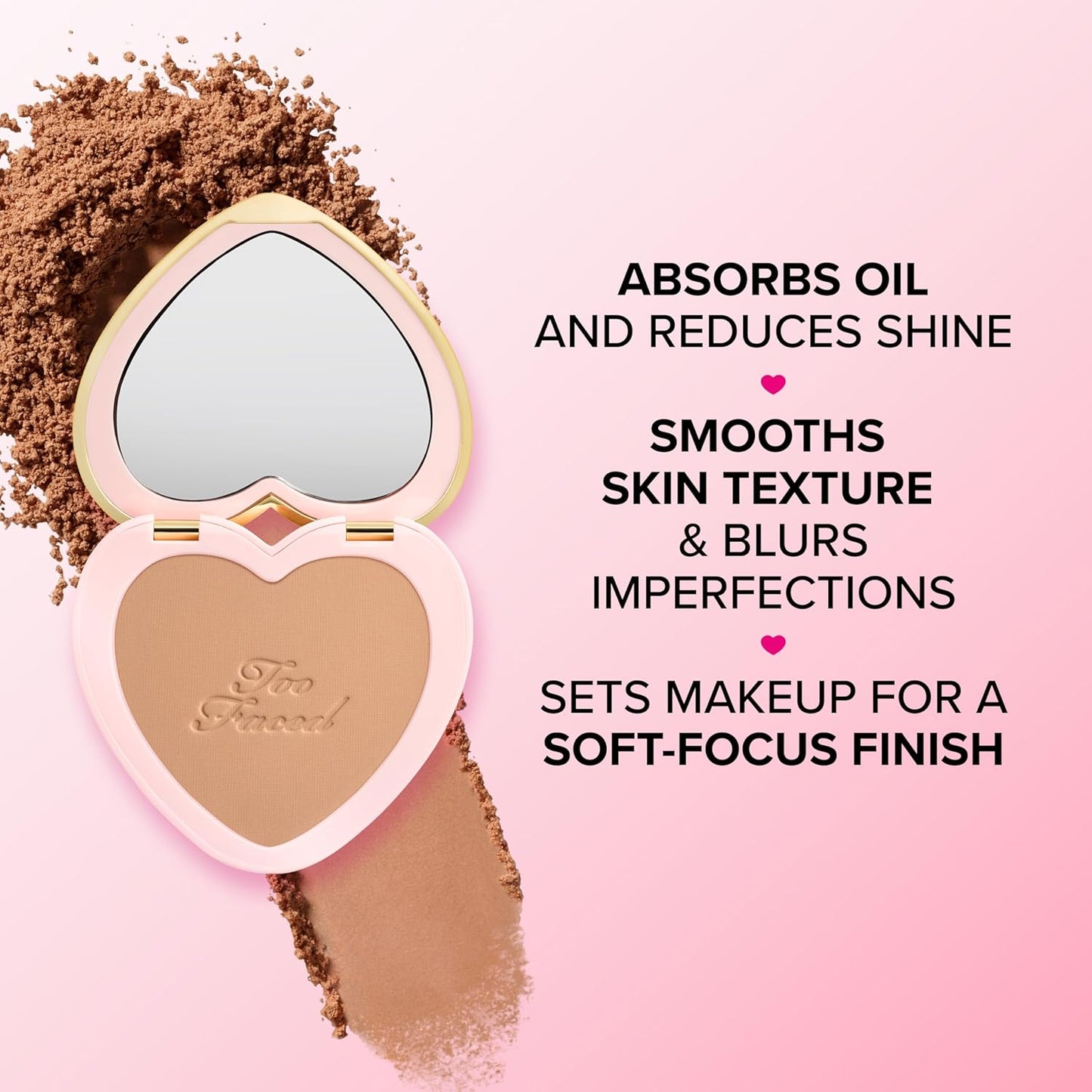 Too Faced Born This Way Setting Powder - Silky Smooth, Blurring Formula | Non-Comedogenic, 0.16 Ounce