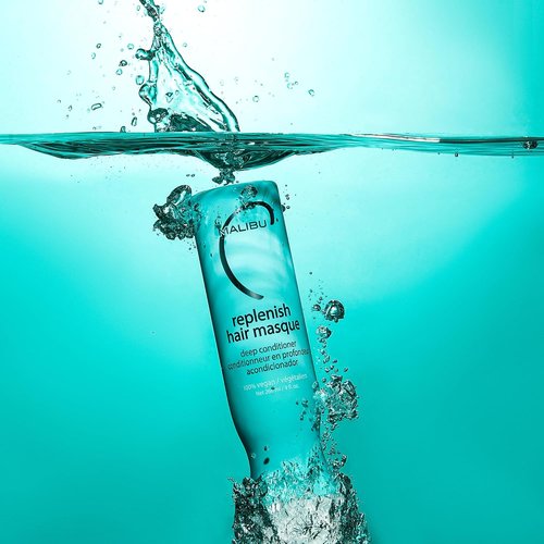 Malibu C Replenish Hair Masque - Ultra Hydrating Deep Conditioner for All Hair Types - Avocado Oil Formula