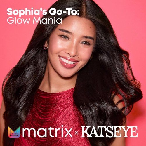Matrix Glow Mania Super Gloss Mask - Protects Shine & Glow with Glycolic Acid & Rosehip Oil for Dull Hair