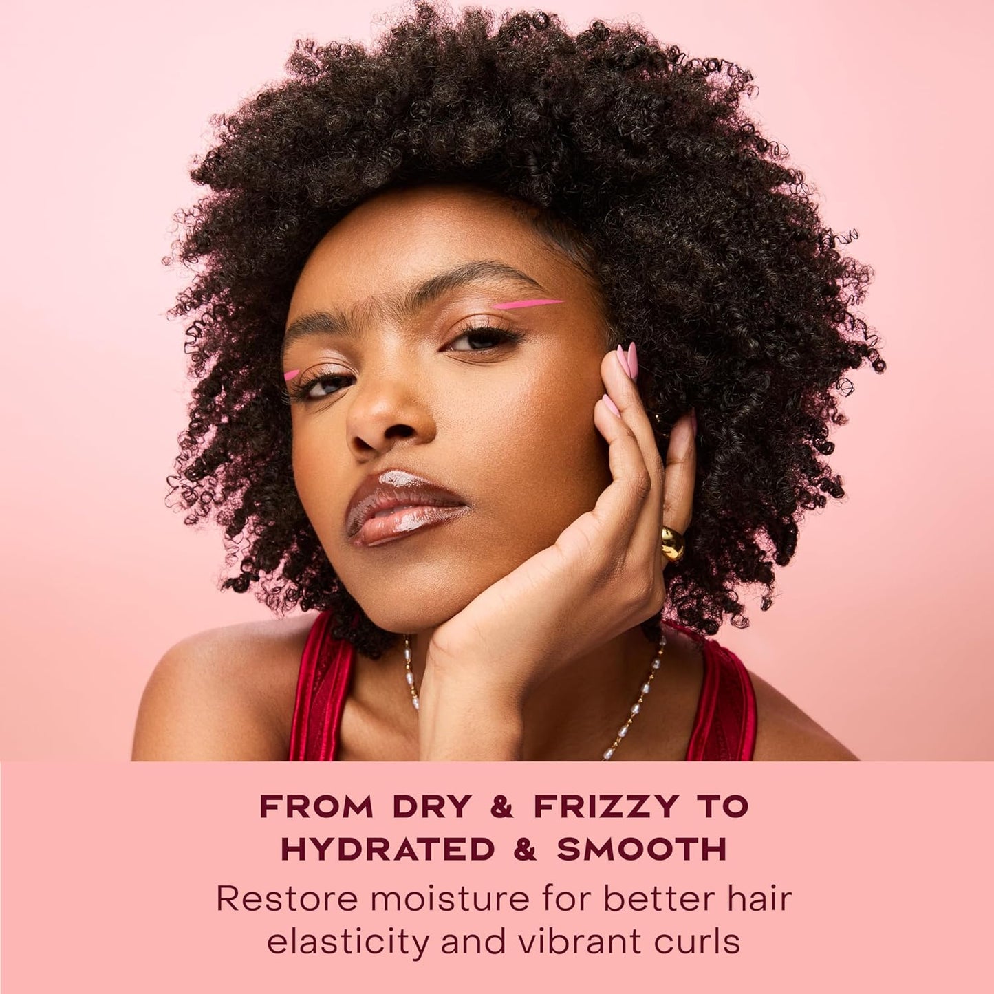 SheaMoisture Curl & Shine Conditioner - Coconut & Hibiscus for Thick, Curly Hair | 13 oz