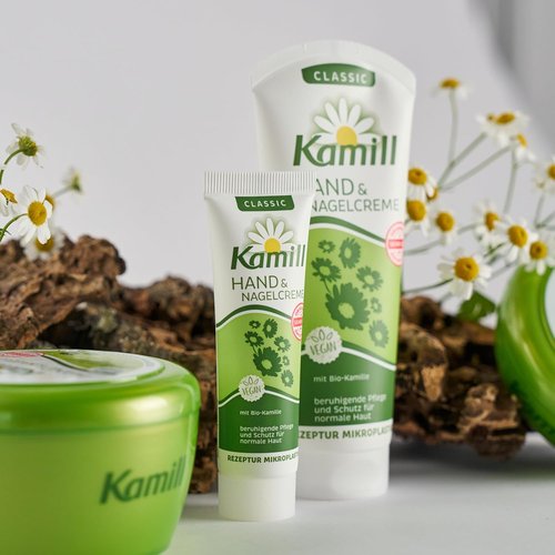 Kamill Hand and Nail Cream - Classic Formula with Natural Chamomile | 3.3 Oz (100 Ml)