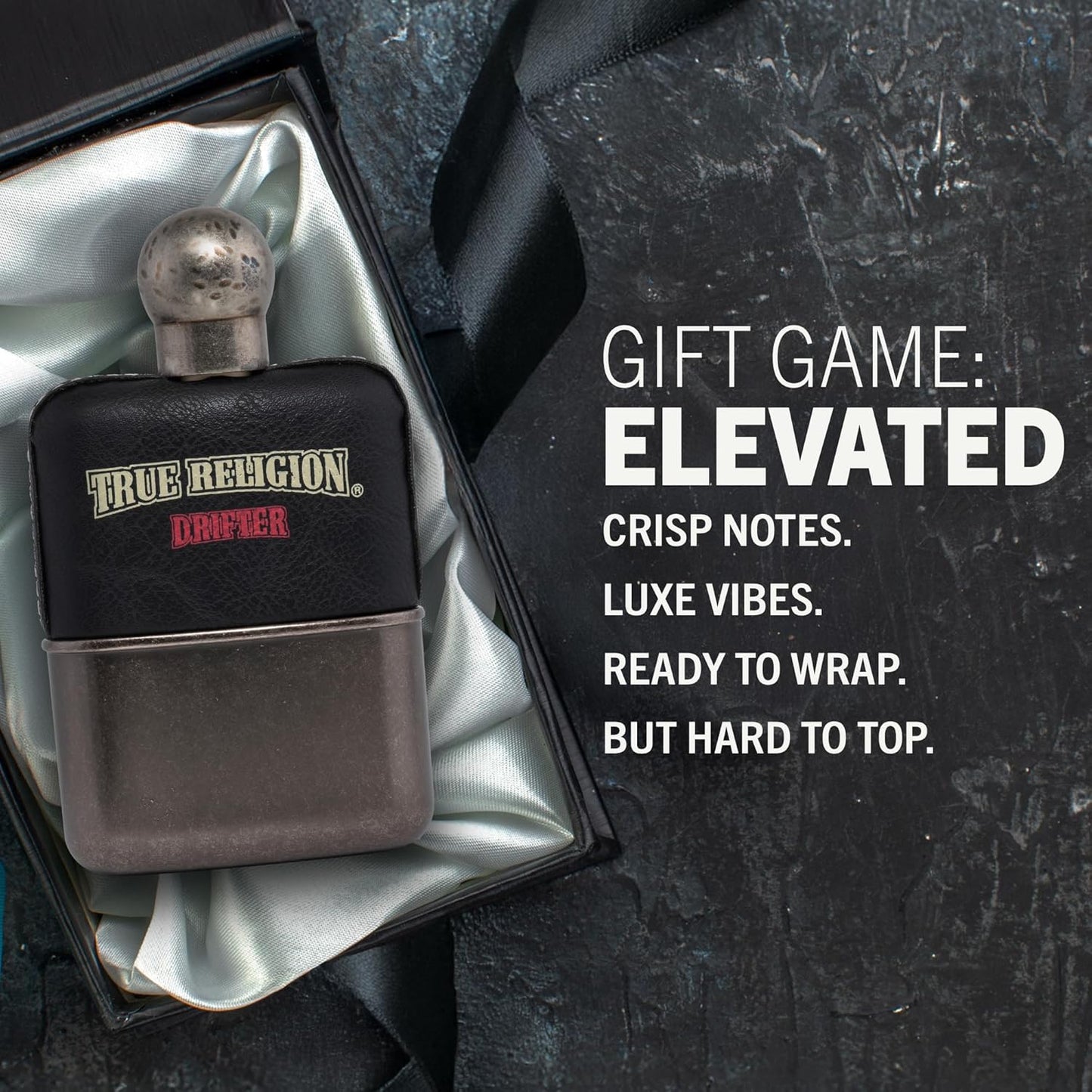 True Religion Drifter EDT Spray for Men - 3.4 oz | Invigorating Fragrance for Everyday Wear