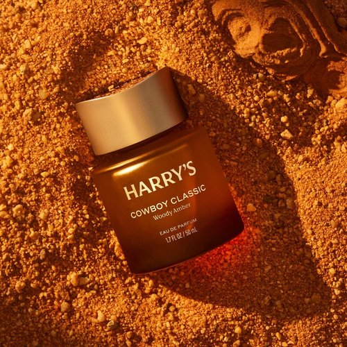 Harry's Cowboy Classic Men's Cologne - Long-Lasting Woody Amber Scent - 1.7 fl oz with Bergamot, Cedarwood & Musk