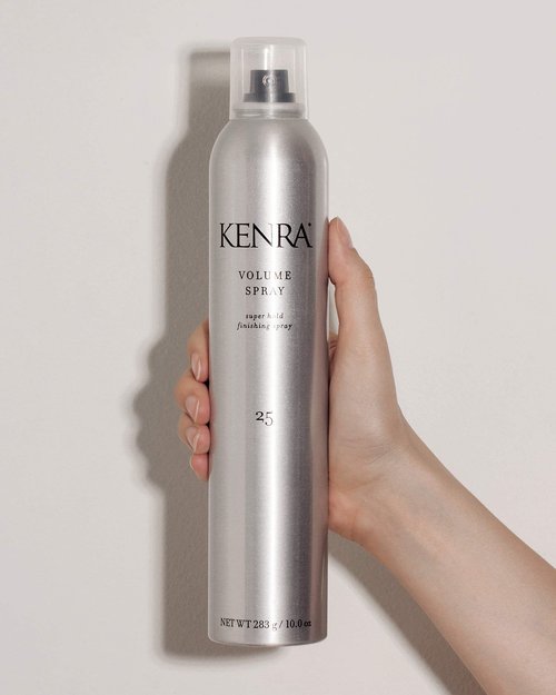 Kenra Professional Volume Spray 25 Bundle 80% | Super Hold Finishing & Styling Hairspray | Flake-free & Fast-drying | Wind & Humidity Resistance | All Hair Types | 10 oz + Travel 1.5 oz