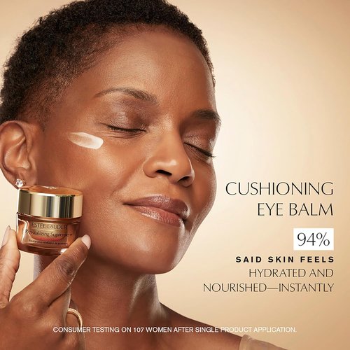 Estée Lauder Revitalizing Supreme+ Hydrating Under Eye Balm - Youth Power with Hyaluronic Acid, 0.5 Oz