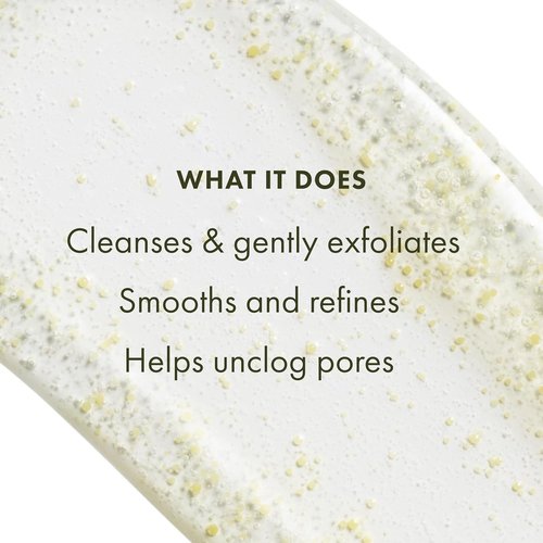 Origins GinZing Gentle Exfoliating Cleanser - Refines Pores & Brightens Skin | Caffeine, Ginseng & Jojoba Beads, 5 Fl Oz