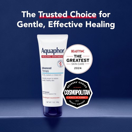 Aquaphor Healing Ointment - Advanced Therapy Skin Protectant for Dry Skin | 7 Oz Tube