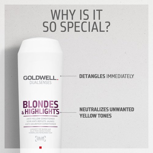 Goldwell Dualsenses Blondes & Highlights Anti-Yellow Conditioner