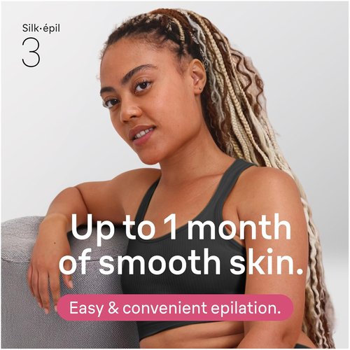 Braun Silk-epil 3 3-270 Epilator - Women's Hair Removal Device with Shaver & Trimmer Functionality