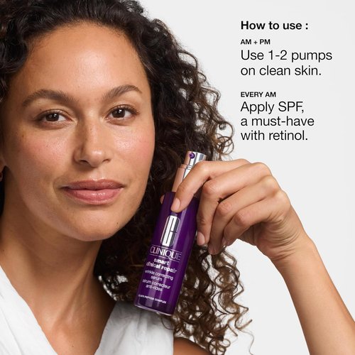 Clinique Smart Clinical Repair Anti-Aging Face Serum - Hydrating with Hyaluronic Acid & Peptides | All Skin Types