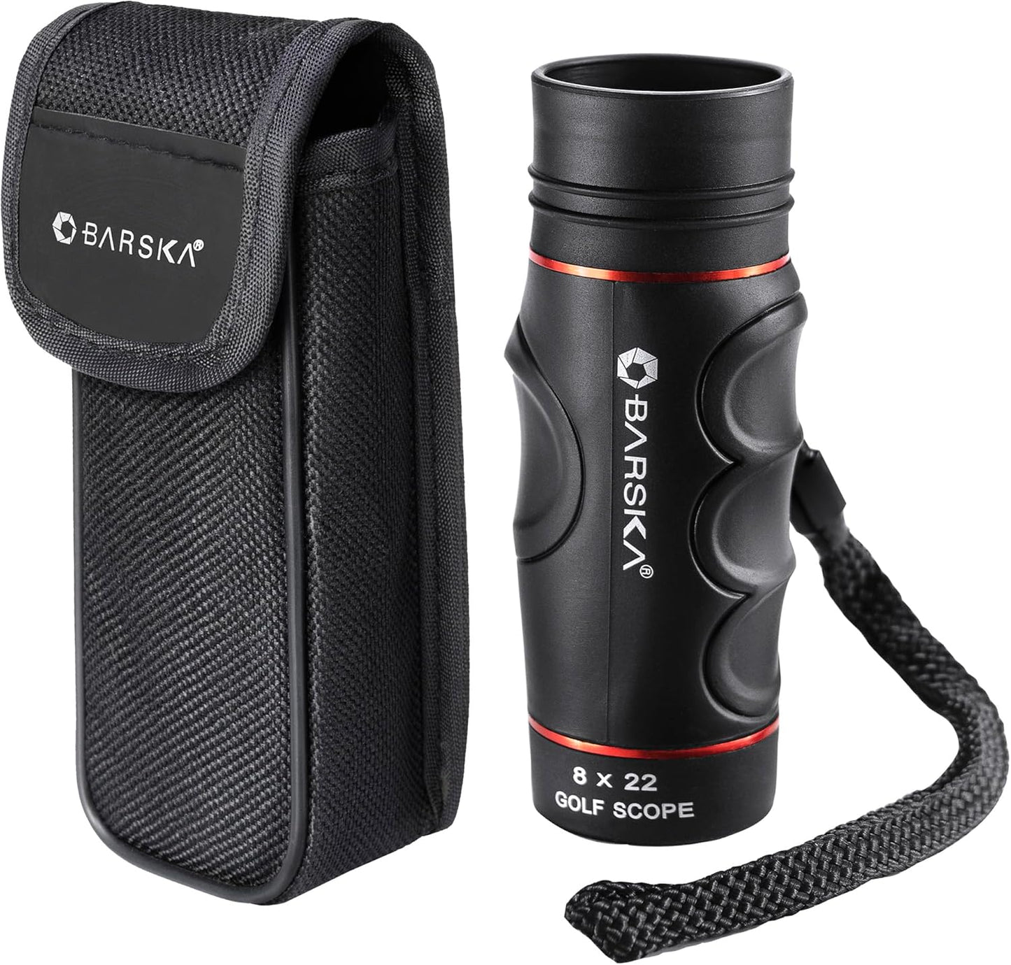Barska Blueline 8x22 Waterproof Golf Scope Monocular with Built-in Internal Distance Reticle