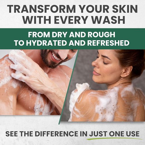KESMEDIK Tea Tree Body Wash - MaxTherapy Itchy Skin Relief Soap for Men & Women | 2-Pack, Original Edition