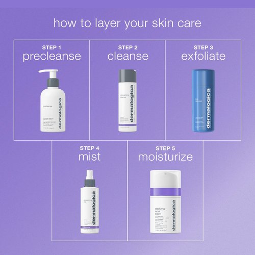 Dermalogica Ultracalming Cleanser, Gentle Face Wash for Sensitive Skin - Calms and Cools Redness and Discomfort, PH balanced, Non- Foaming, Gel Cream Type, 8.4 Fl Oz
