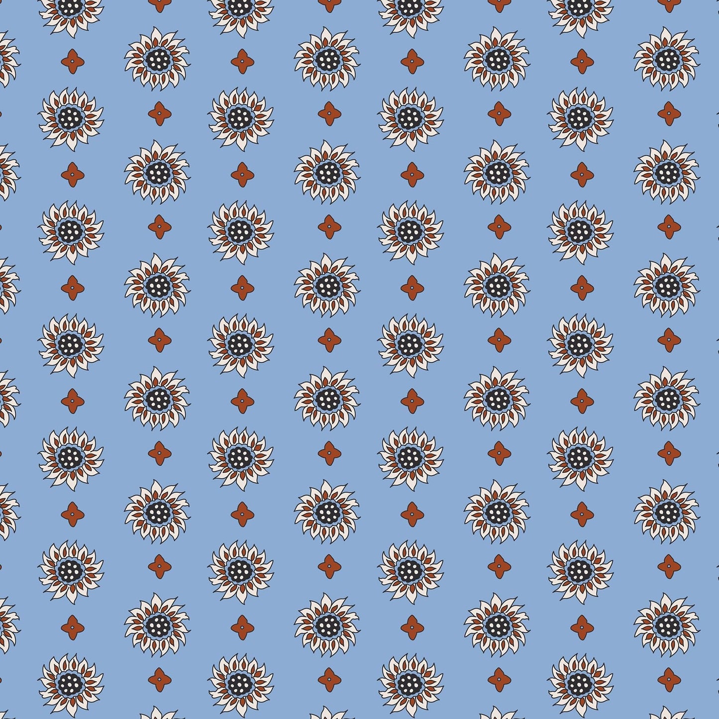 Vera Bradley Women's Cotton Medium Cosmetic, Marrakesh Geos, One Size