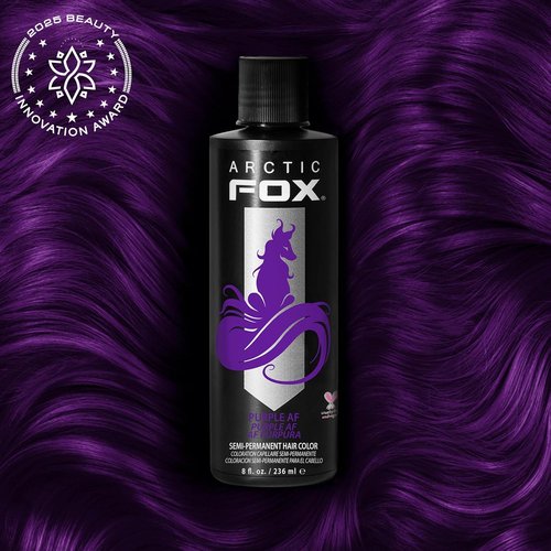 Arctic Fox Purple AF Semi-Permanent Hair Dye - Vegan, Cruelty-Free, Conditioning - 8 Fl Oz