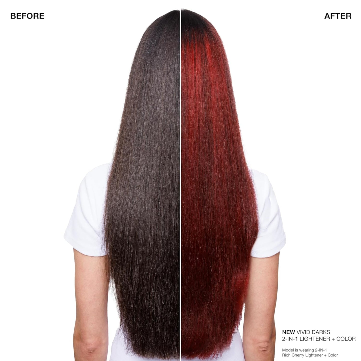 COLORCHARM VIVID DARKS - 2-in-1 Lightener & Permanent Cream Color | Vibrant Dark Hair Color | 2 Fl Oz