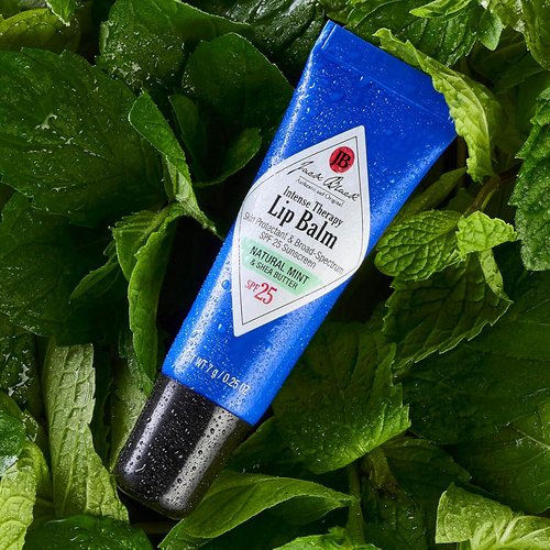 Jack Black Intense Therapy Lip Balm - Hydrating SPF 25 Lip Moisturizer | 0.25 Oz Sun Protection
