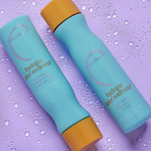 Malibu C Hydrate Color Wellness Conditioner - Moisturizing & Color Safe for Vibrant Hair - Preserves & Protects Hair Color