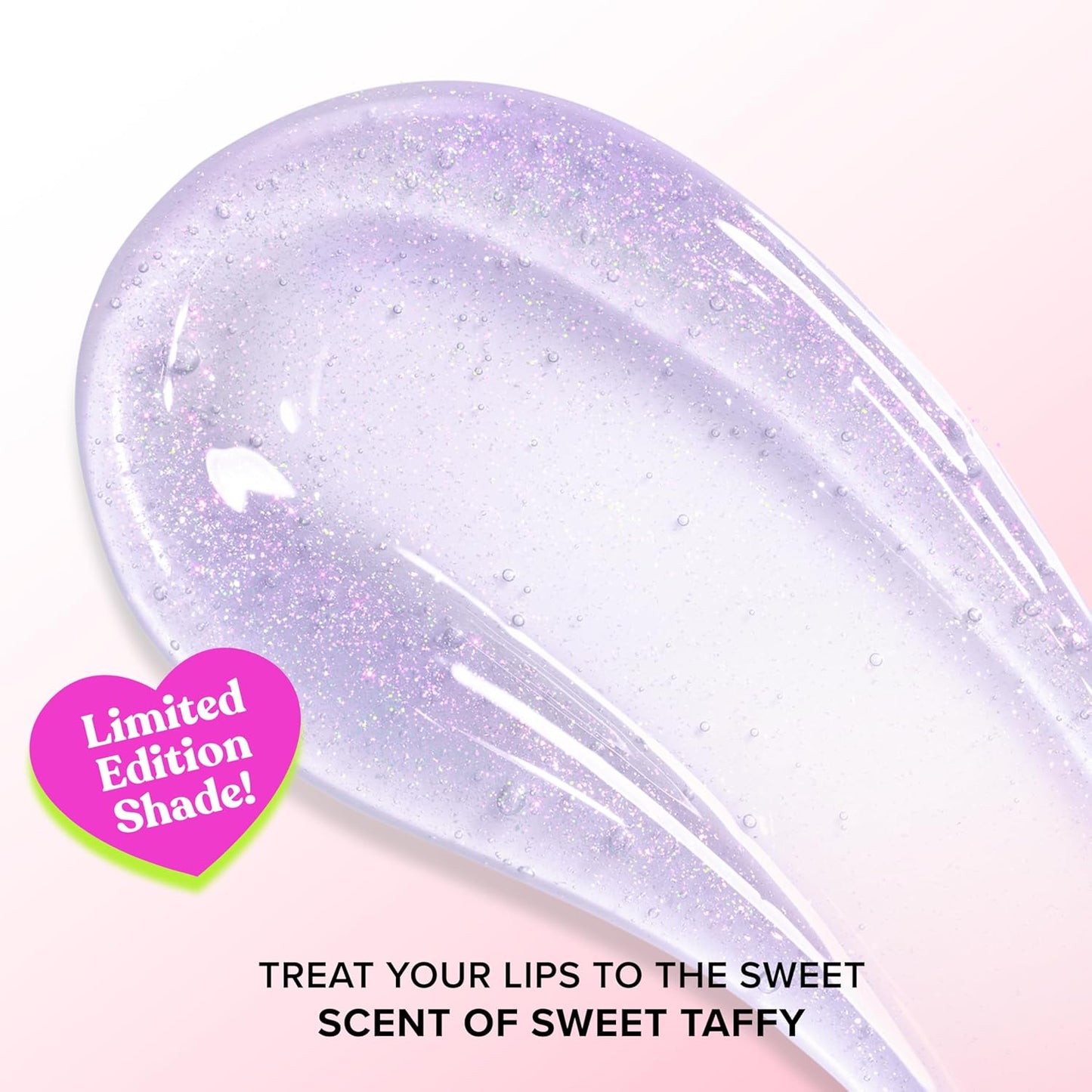 Too Faced Kissing Jelly Ornament - Hydrating Lip Oil Gloss with Sheer Coverage & Iridescent Shine