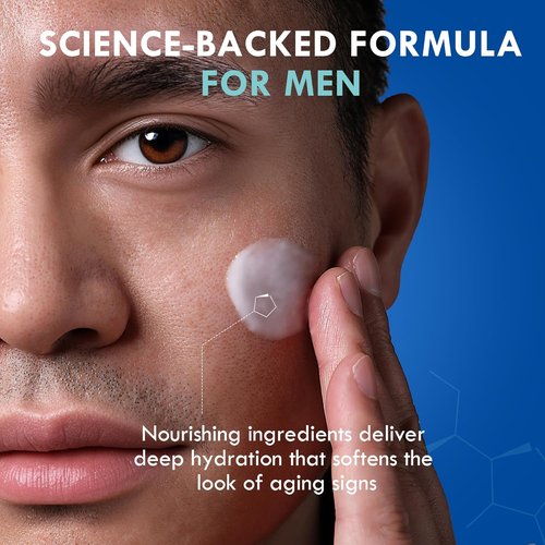 Regine Switzerland Face Cream for Men - 6-in-1 Moisturizer with Collagen & Retinol for Deep Hydration