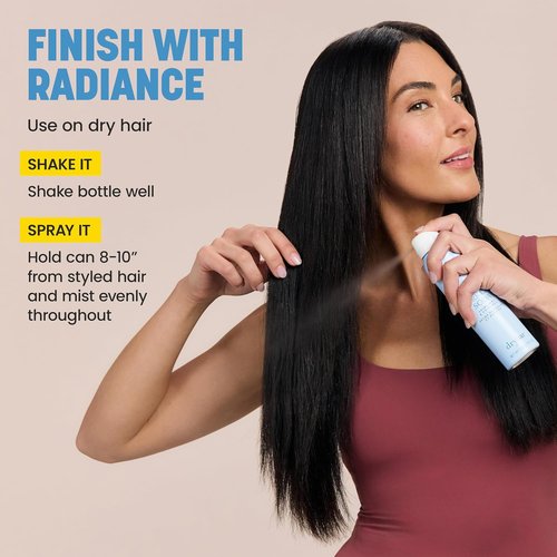 Drybar Sparkling Soda Finishing Spray - Ultra-Fine Mist for Added Shine | Perfect for All Hair Types