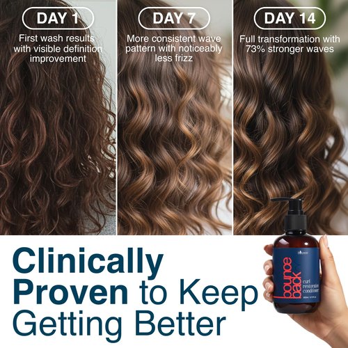 BOUNCE STYLE Wave for Curly Hair Women - Frizz-Fighting & Hydrating Curl | Sulfate-Free & Paraben-Free