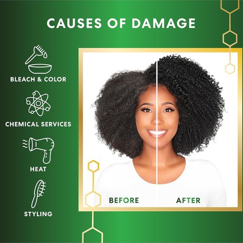 Palmer's Hair Shine Spray - Amino Bonding Complex with Coconut Oil & Vitamin E | Hydrating, Heat Protectant, 4 fl. oz