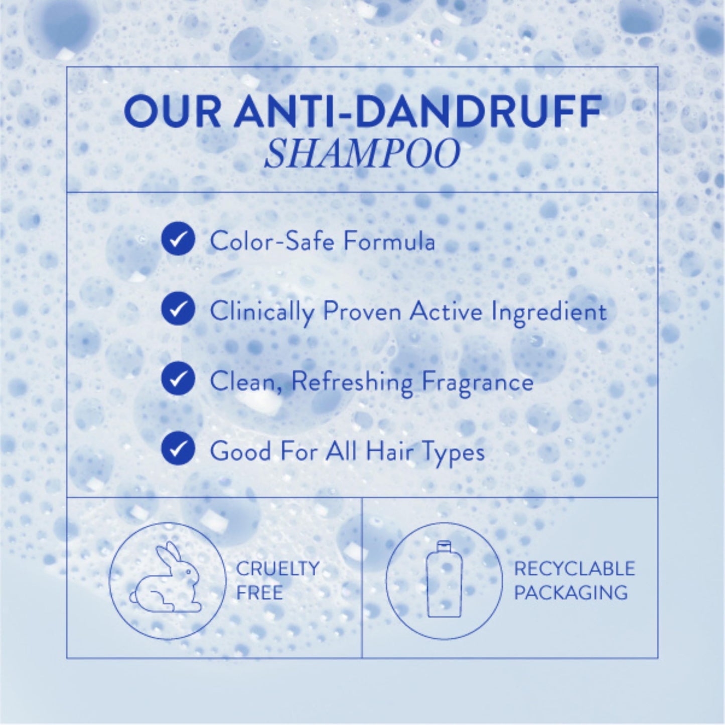 ZINCON Medicated Dandruff Shampoo, for Dry, Itchy Scalp Care & Anti-Dandruff with Immediate Soothing Relief - 8 Fl Oz
