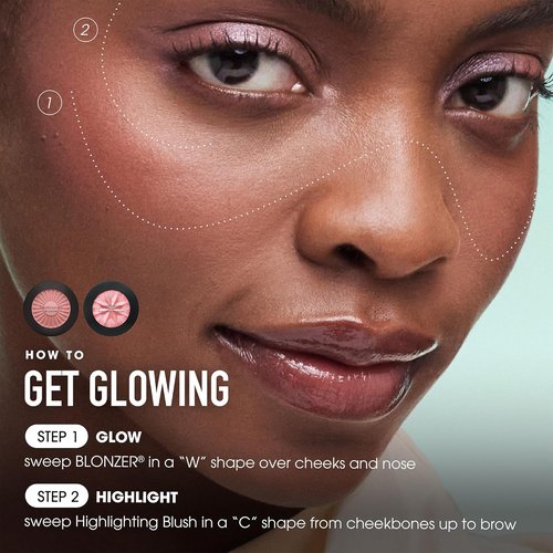 bareMinerals Gen Nude Blonzer - Talc-Free Blush & Bronzer Hybrid Compact | Buildable Luminous Finish, Rosy-Bronze
