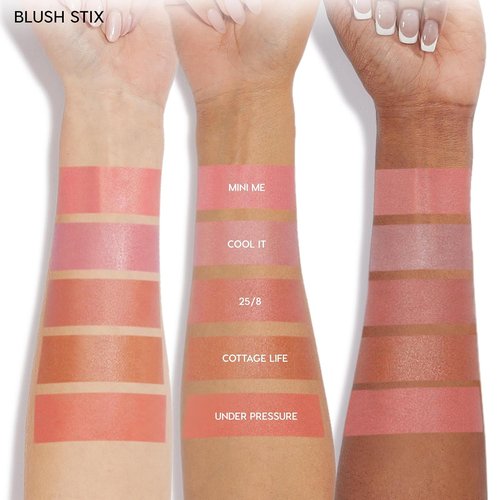 ColourPop Blush Stix - Hydrating Cream Blush Stick for a Natural Finish - Glowy Summer Makeup | Under Pressure (0.28 oz)