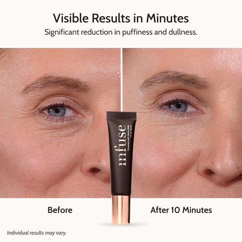 Infuse Peptide Eye Cream - Award-Winning Anti-Aging Formula for Dark Circles & Puffiness | 0.5 oz