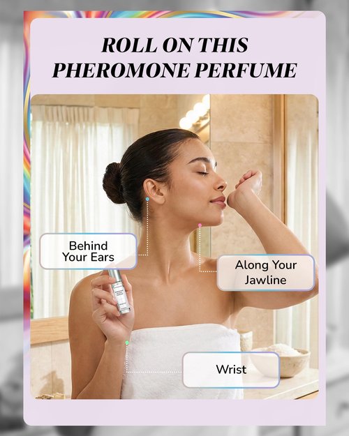 Pure Chemistry Pheromones Perfumes Cologne for Women - Roll On Perfume Oil with Enhanced Scents for Allure, Confidence and Presence - 10ml
