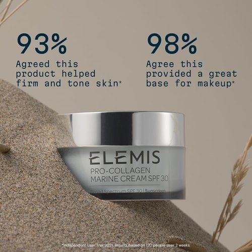 ELEMIS Pro-Collagen Marine Cream - Lightweight Anti-Wrinkle Daily Moisturizer with SPF 30