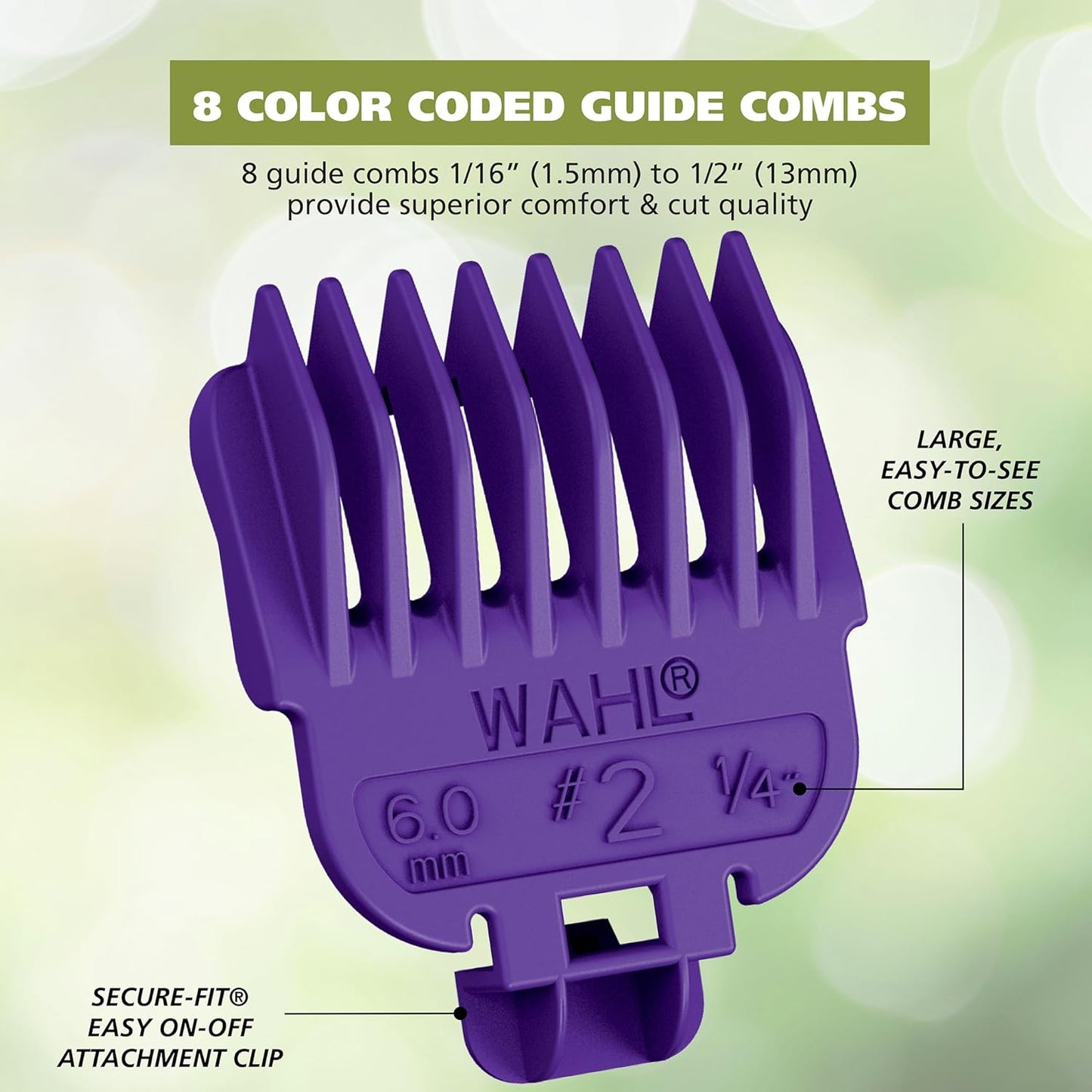 Wahl Color Pro Rechargeable Cordless Beard Trimmer - All-in-One with Detail Eyebrow & Nose Hair Trimmer