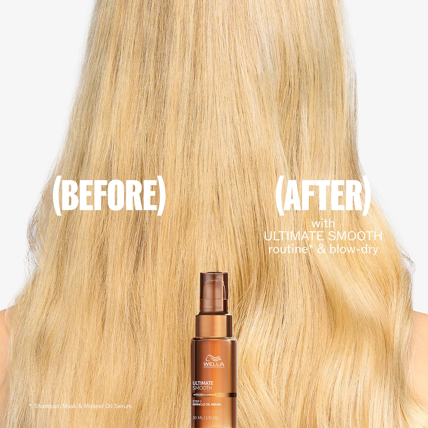 Wella Professionals ULTIMATE SMOOTH Conditioner - Nourishing Treatment for Dry, Frizzy Hair | Silky Shine & Color Safe