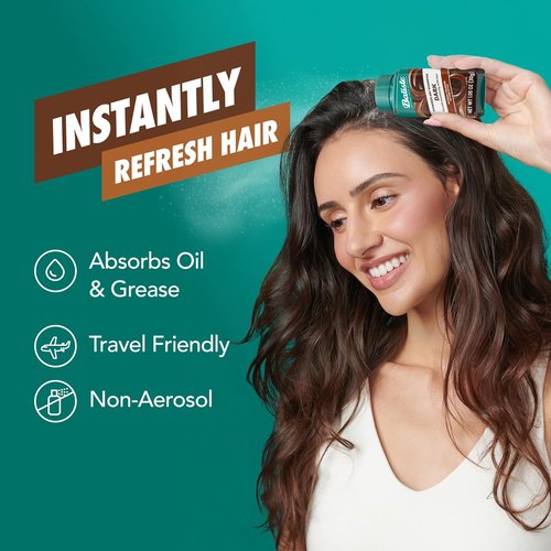 Batiste Dry Shampoo - Oil-Absorbing Formula for Dark Hair | Instant Refresh, TSA Compliant (1.06 oz)