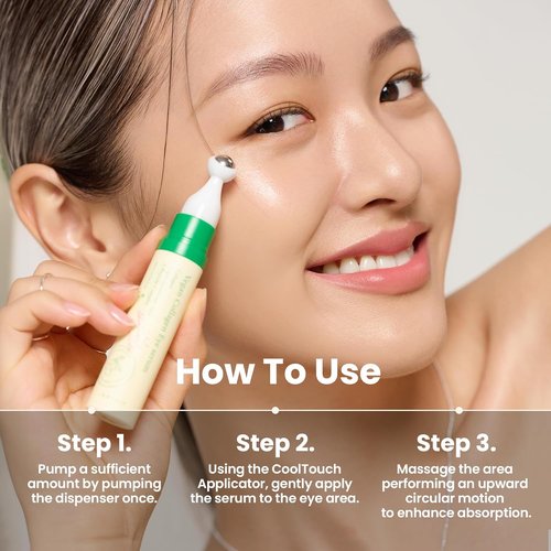 AXIS-Y Vegan Collagen Eye Serum - Triple Hyaluronic Acid & Peptide Formula for Elasticity | 0.33 fl. oz.
