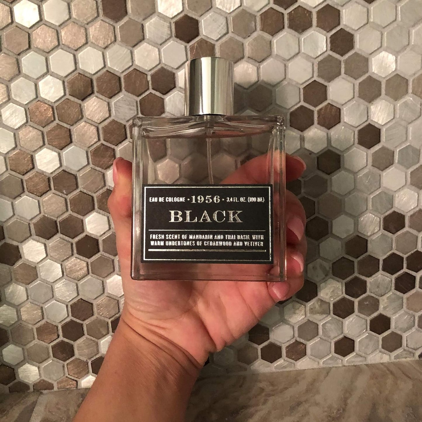 Tru Fragrance Men's Cologne Spray - 1956 Collection, Black, 3.4 oz (100 ml) | Long-Lasting Scent