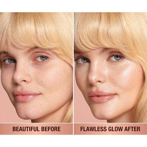 Charlotte Tilbury Hollywood Flawless Filter - Multi-Use Makeup Primer & Illuminating Highlighter - Smooths, Blurs Skin
