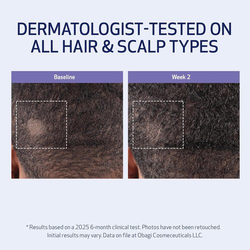 Obagi Nu-Cil BioStim Hair Scalp Serum - Clinically Proven for Fuller, Denser Hair - 2 oz