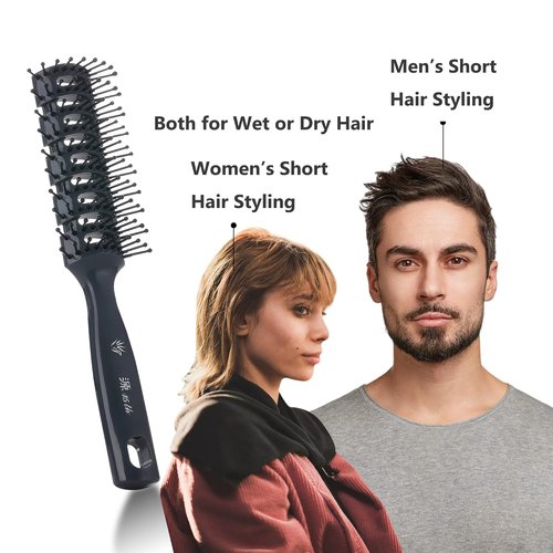 PERFEHAIR Vented Hair Brush - Heat Resistant & Static Free for All Hair Types | Ideal for Blow Drying & Styling